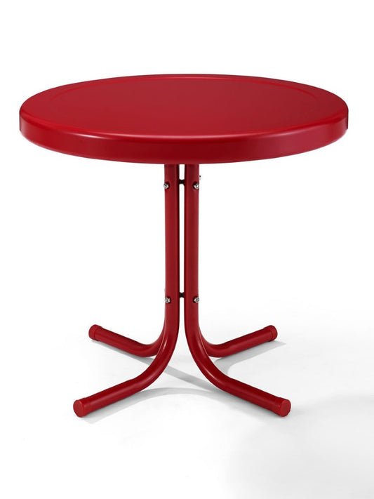 Crosley Furniture - Retro Metal Side Table - CO1011A-RG veiw 1