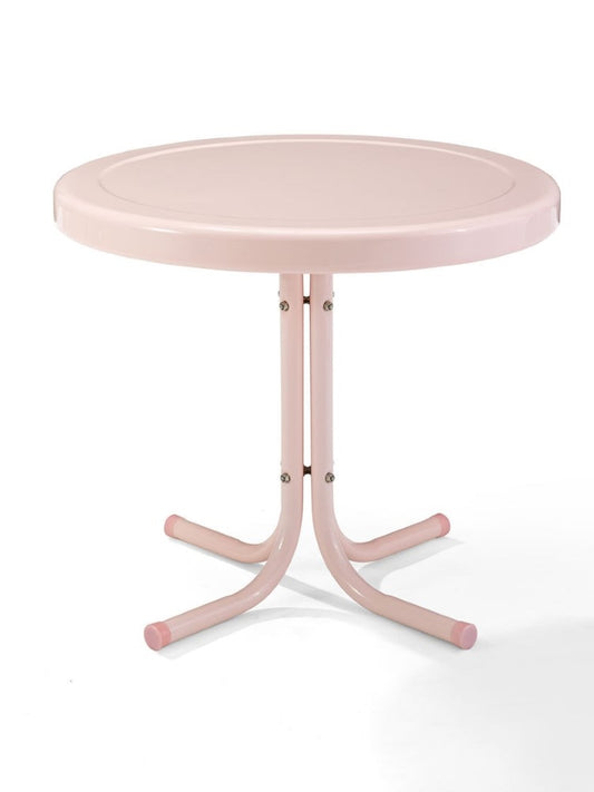 Crosley Furniture - Retro Metal Side Table - CO1011A-PI veiw 1