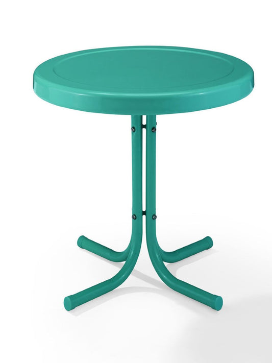 Crosley Furniture - Retro Metal Side Table - CO1011A-TU veiw 1