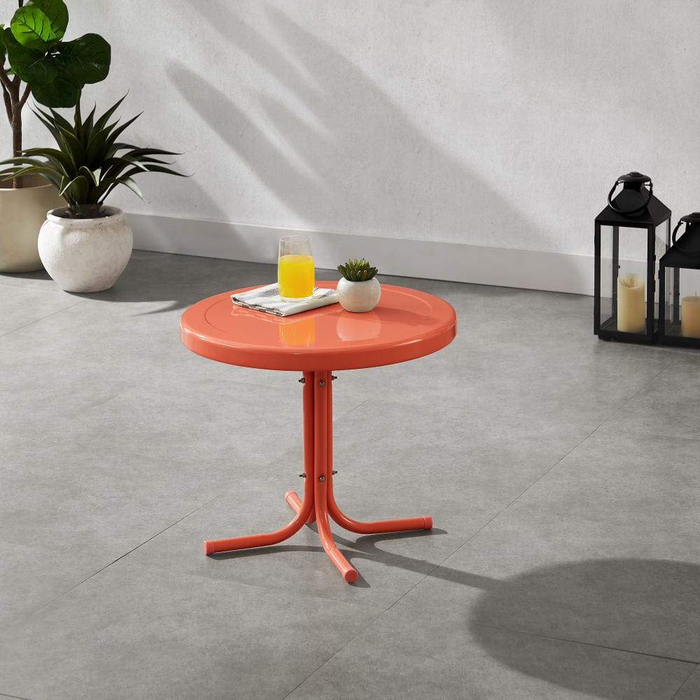 Crosley Furniture - Griffith Retro Outdoor Side Table - CO1011A-CO view 8