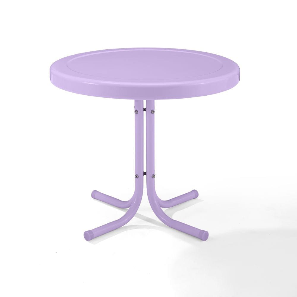 Crosley Furniture - Griffith Retro Outdoor Side Table - CO1011A-LN view 1