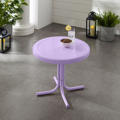 Crosley Furniture - Griffith Retro Outdoor Side Table - CO1011A-LN view 6