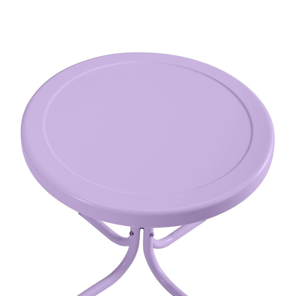 Crosley Furniture - Griffith Retro Outdoor Side Table - CO1011A-LN view 2