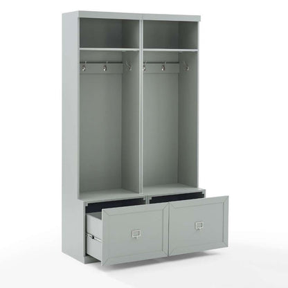 Crosley Furniture - Harper 2Pc Entryway Set Gray - 2 Hall Trees - KF31007GY veiw 9