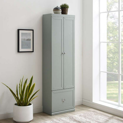 Crosley Furniture - Harper Convertible Pantry Closet Gray - CF6026-GY veiw 1