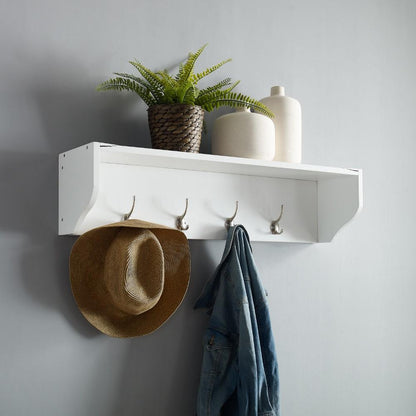 Crosley Furniture - Harper Entryway Shelf White - CF6028-WH veiw 6