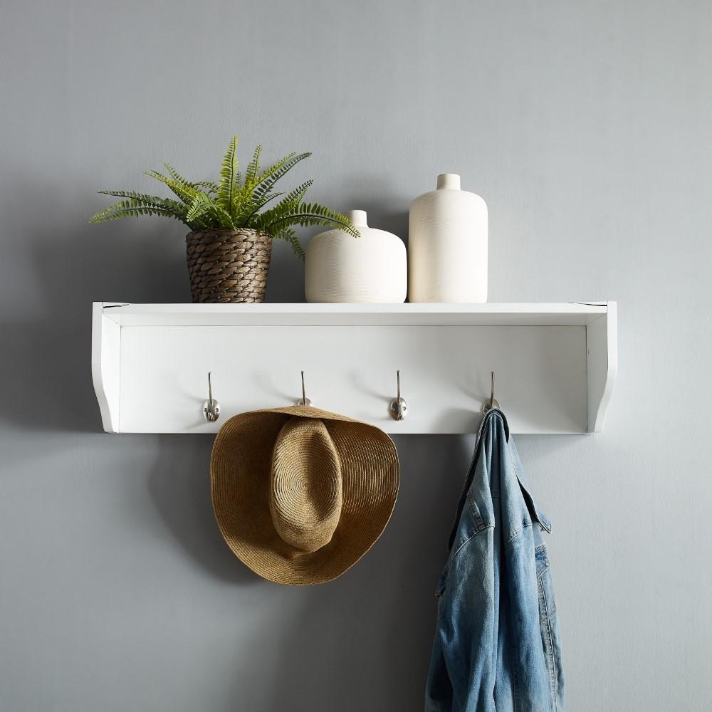 Crosley Furniture - Harper Entryway Shelf White - CF6028-WH veiw 7