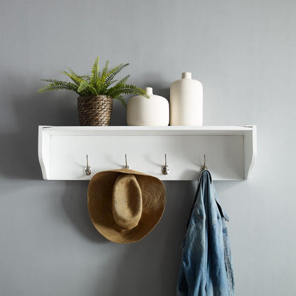 Crosley Furniture - Harper Entryway Shelf White - CF6028-WH veiw 7