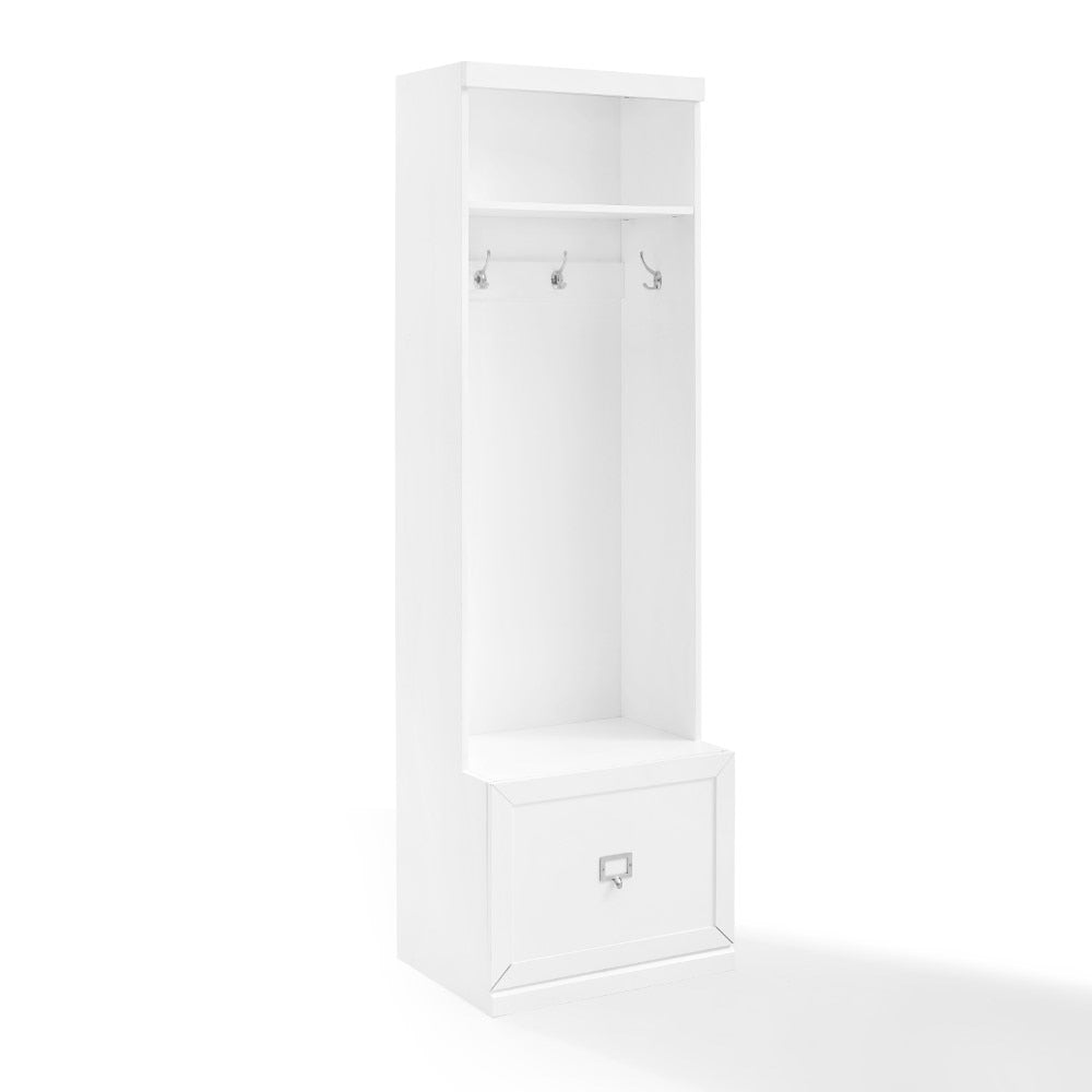 Crosley Furniture - Harper Hall Tree White - CF6025-WH veiw 1