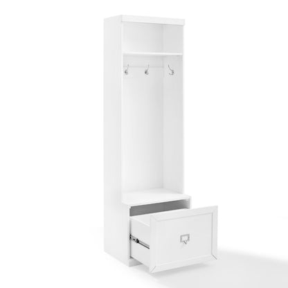Crosley Furniture - Harper Hall Tree White - CF6025-WH veiw 3