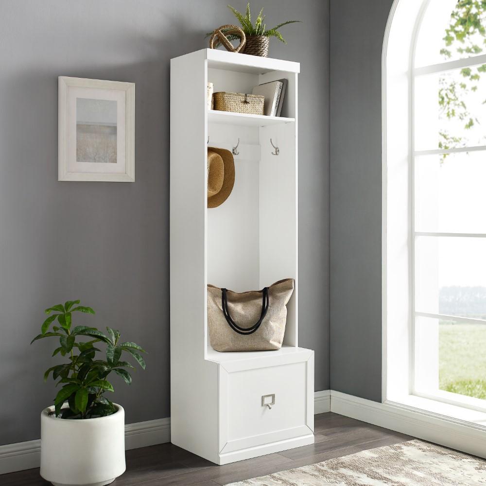 Crosley Furniture - Harper Hall Tree White - CF6025-WH veiw 8
