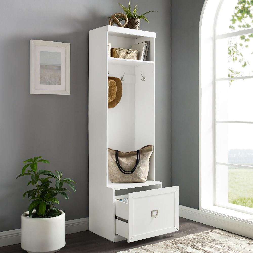 Crosley Furniture - Harper Hall Tree White - CF6025-WH veiw 9