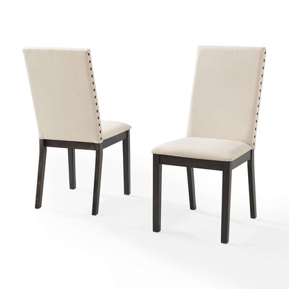 Crosley Furniture - Hayden 2Pc Upholstered Chair Set Slate - 2 Upholstered Chairs - CF501519-SL veiw 2