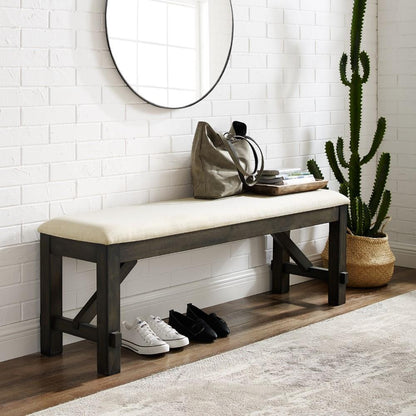 Crosley Furniture - Hayden Dining Bench Slate - CF8021-SL veiw 7