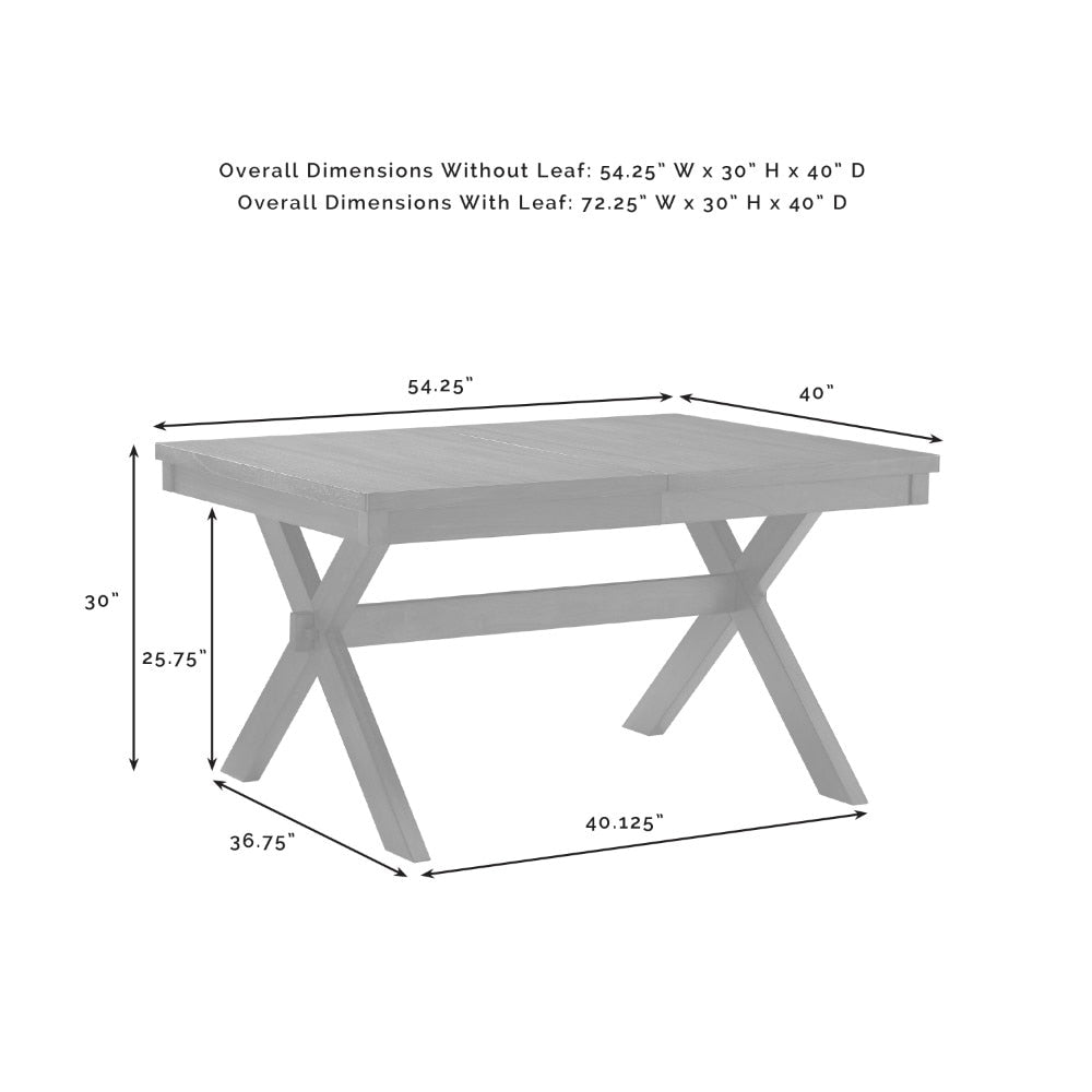 Crosley Furniture - Hayden Dining Table Slate - KF13023SL veiw 7