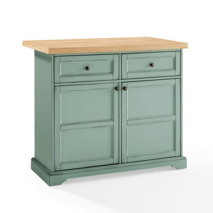 Crosley Furniture - Holbrook Kitchen Island - CF3047-BL view 1