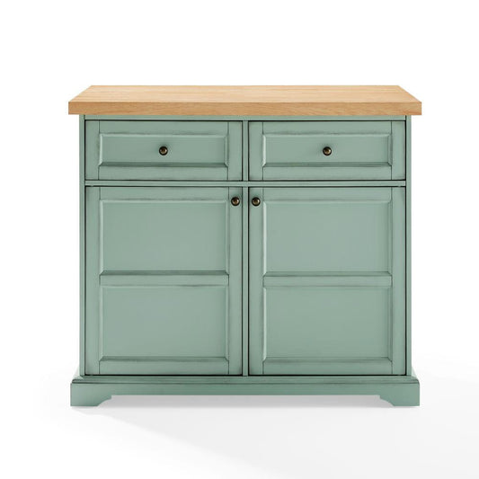 Crosley Furniture - Holbrook Kitchen Island - CF3047-BL view 2