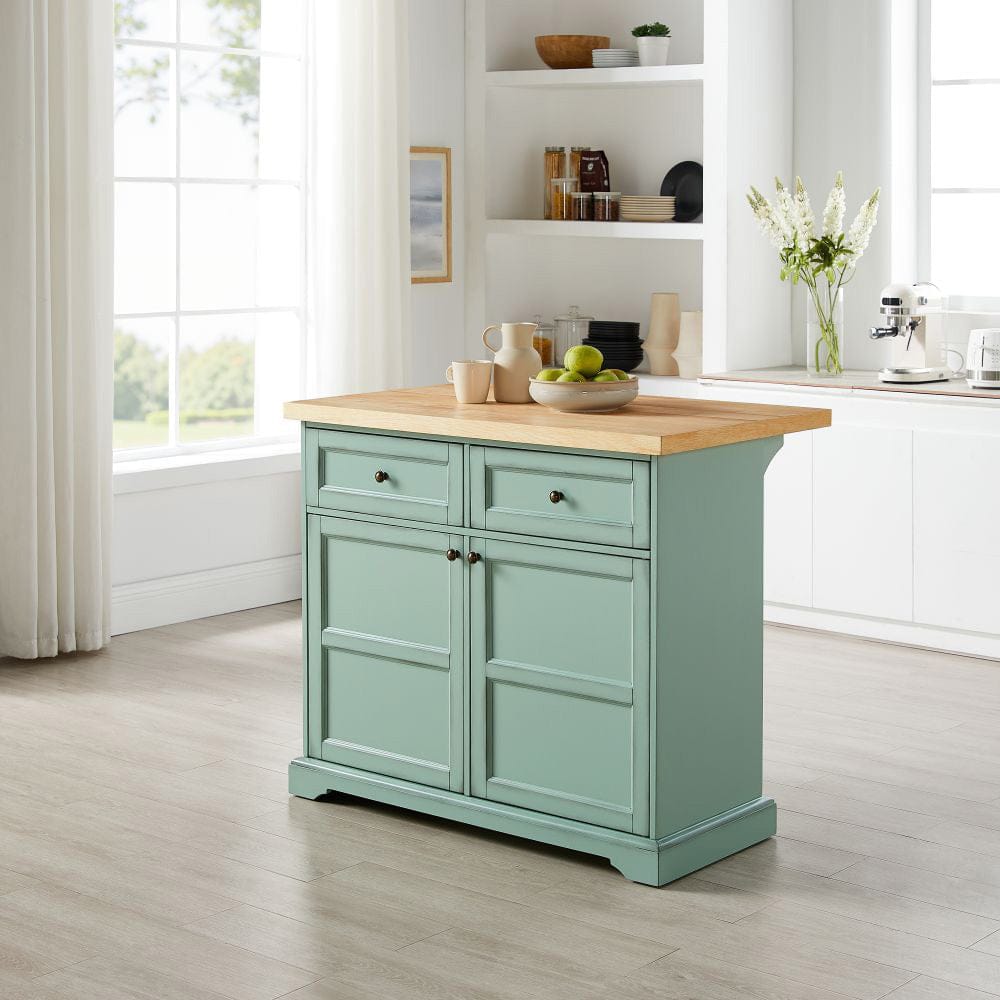 Crosley Furniture - Holbrook Kitchen Island - CF3047-BL view 6