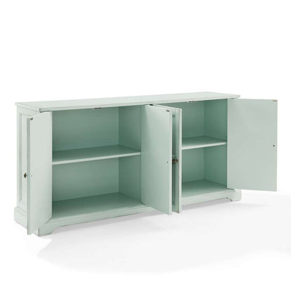 Crosley Furniture - Holbrook Sideboard Distressed Seafoam Blue - CF4222-BL veiw 7