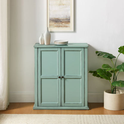 Crosley Furniture - Holbrook Stackable Kitchen Storage Pantry - CF3145-BL view 7