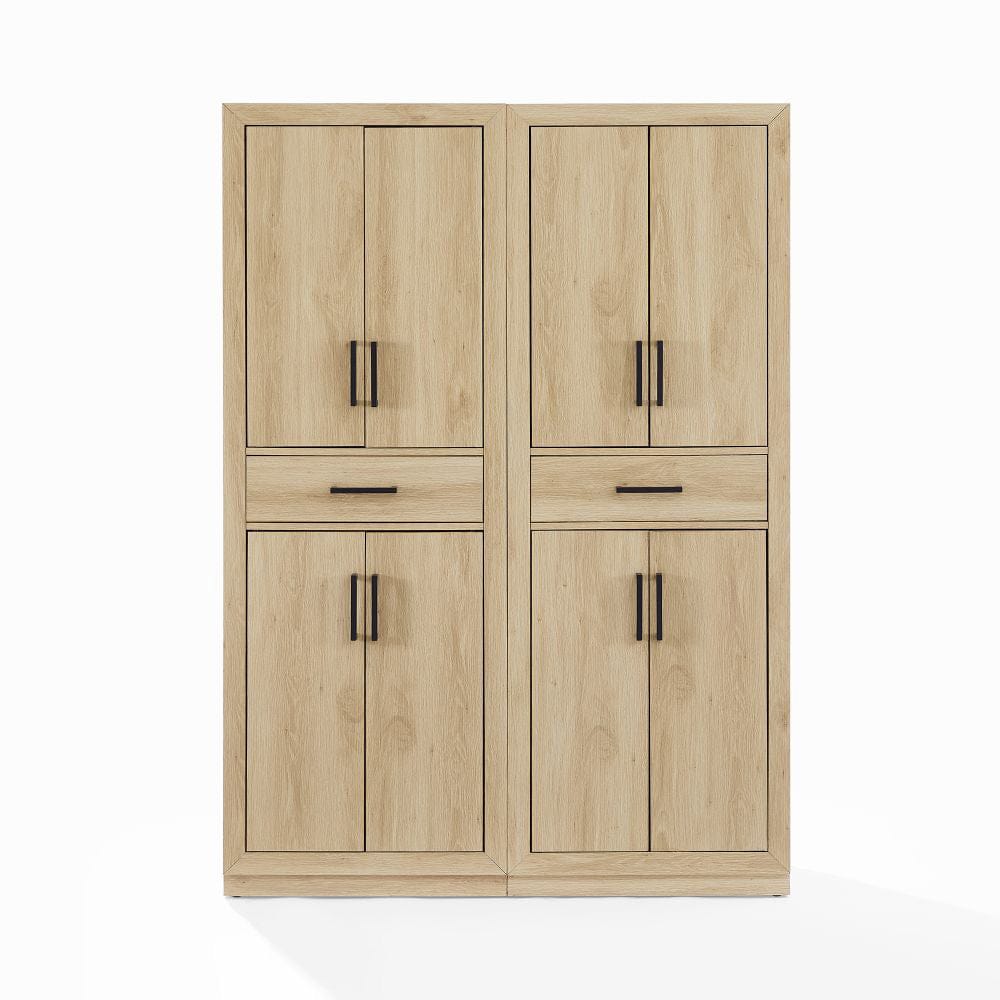 Crosley Furniture - Isla 2-Piece Kitchen Storage Pantry Set - 2 Pantries - KF33072AH view 2