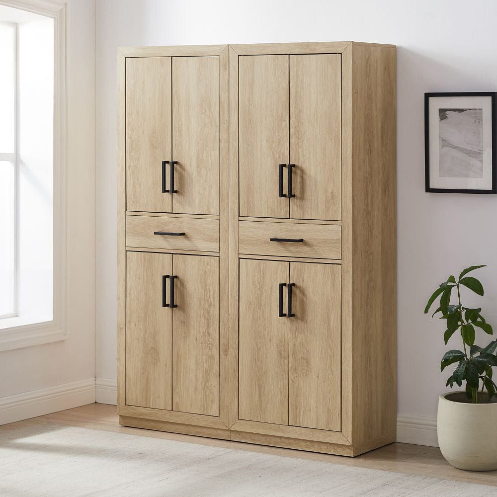 Crosley Furniture - Isla 2-Piece Kitchen Storage Pantry Set - 2 Pantries - KF33072AH view 6