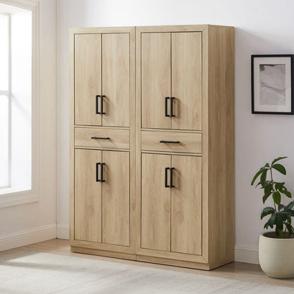 Crosley Furniture - Isla 2-Piece Kitchen Storage Pantry Set - 2 Pantries - KF33072AH view 6