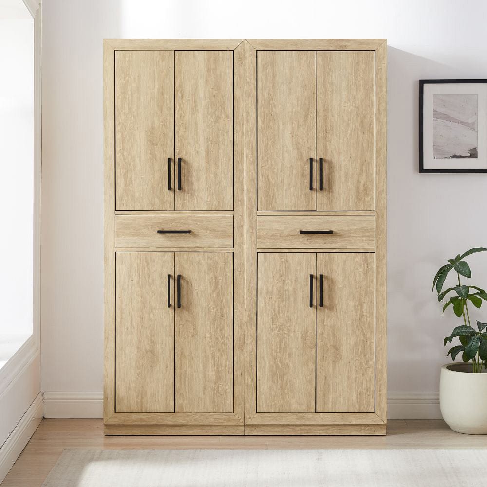 Crosley Furniture - Isla 2-Piece Kitchen Storage Pantry Set - 2 Pantries - KF33072AH view 7
