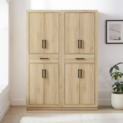 Crosley Furniture - Isla 2-Piece Kitchen Storage Pantry Set - 2 Pantries - KF33072AH view 7