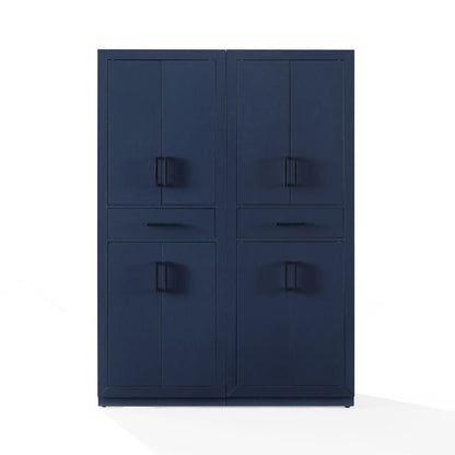 Crosley Furniture - Isla 2-Piece Kitchen Storage Pantry Set - 2 Pantries - KF33072NV view 2