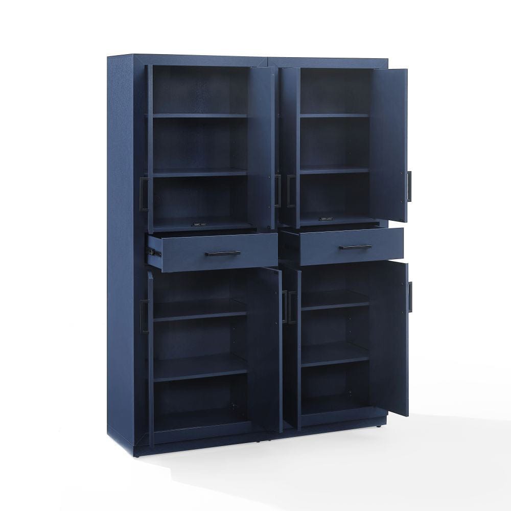 Crosley Furniture - Isla 2-Piece Kitchen Storage Pantry Set - 2 Pantries - KF33072NV view 3