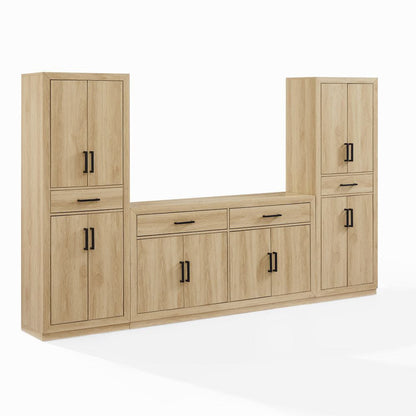 Crosley Furniture - Isla 3-Piece Sideboard And Pantry Set - Sideboard & 2 Pantries - KF33071AH view 1