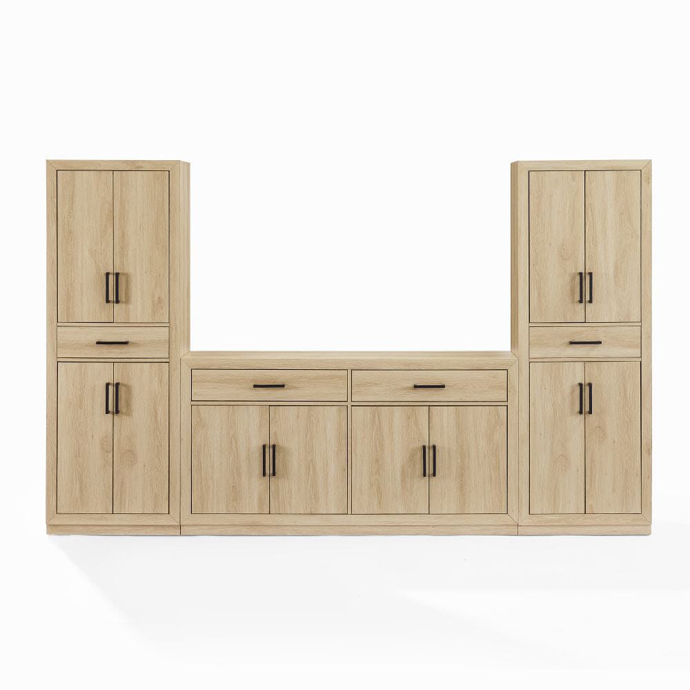 Crosley Furniture - Isla 3-Piece Sideboard And Pantry Set - Sideboard & 2 Pantries - KF33071AH view 2