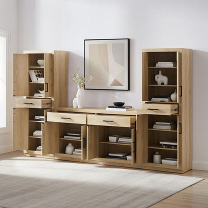 Crosley Furniture - Isla 3-Piece Sideboard And Pantry Set - Sideboard & 2 Pantries - KF33071AH view 8