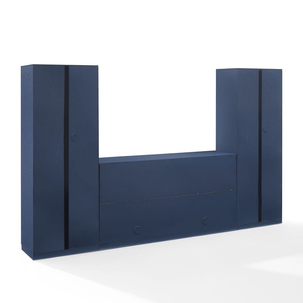 Crosley Furniture - Isla 3-Piece Sideboard And Pantry Set - Sideboard & 2 Pantries - KF33071NV view 4