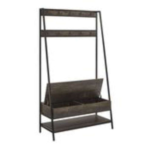 Crosley Furniture - Jacobsen Hall Tree Brown - CF6036-BR veiw 1