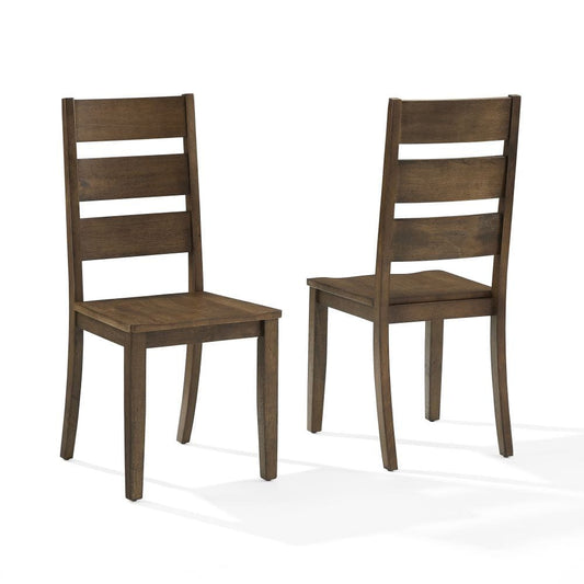 Crosley Furniture - Joanna 2-Piece Ladder-Back Dining Chair Set - 2 Ladder-Back Chairs - CF501217-DO view 1