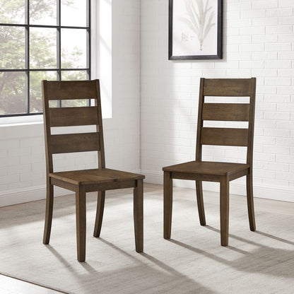Crosley Furniture - Joanna 2-Piece Ladder-Back Dining Chair Set - 2 Ladder-Back Chairs - CF501217-DO view 7