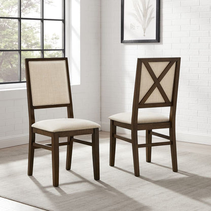 Crosley Furniture - Joanna 2-Piece Upholstered Back Dining Chair Set - 2 Upholstered Chairs - CF501317-DO view 6