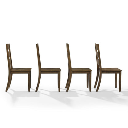Crosley Furniture - Joanna 4-Piece Ladder-Back Dining Chair Set - 4 Chairs - KF20024DO view 3