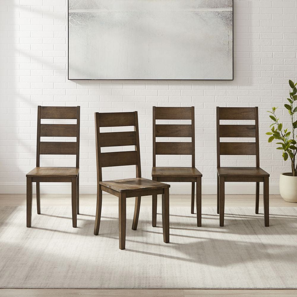 Crosley Furniture - Joanna 4-Piece Ladder-Back Dining Chair Set - 4 Chairs - KF20024DO view 6