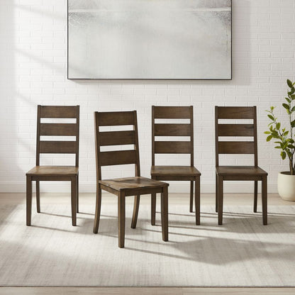 Crosley Furniture - Joanna 4-Piece Ladder-Back Dining Chair Set - 4 Chairs - KF20024DO view 6