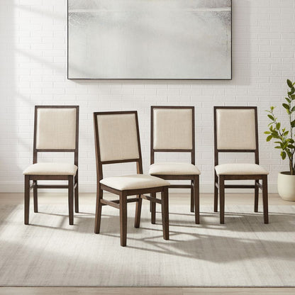 Crosley Furniture - Joanna 4-Piece Upholstered Back Dining Chair Set - 4 Chairs - KF20025DO view 6