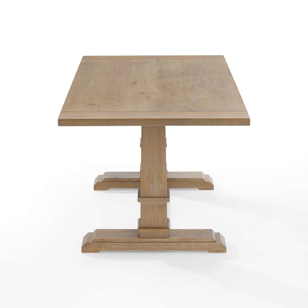 Crosley Furniture - Joanna Dining Table Rustic Brown - KF13061RB veiw 4