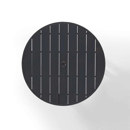 Crosley Furniture - Kaplan 42in Round Outdoor Metal Dining Table Oil Rubbed Bronze - CO6217-BZ veiw 3