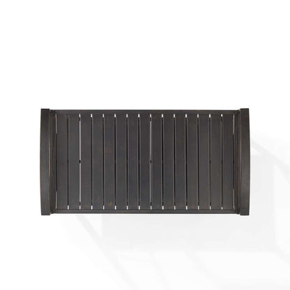 Crosley Furniture - Kaplan Outdoor Metal Bar Cart Oil Rubbed Bronze - CO7390-BZ_CLOSEOUT veiw 4