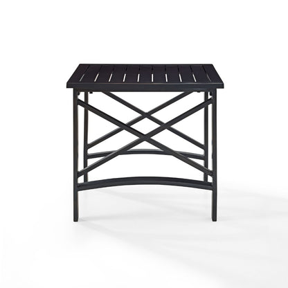Crosley Furniture - Kaplan Side Table in Oiled Bronze - CO6208-BZ veiw 4