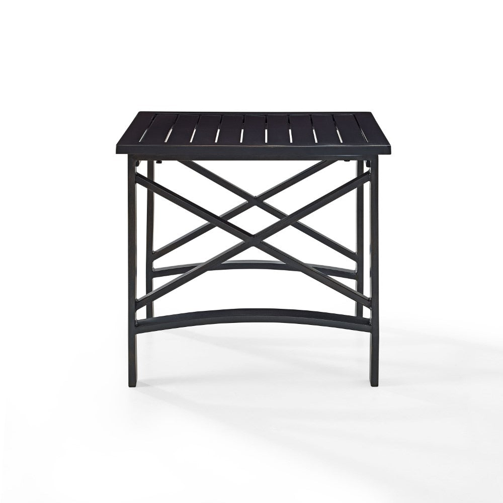 Crosley Furniture - Kaplan Side Table in Oiled Bronze - CO6208-BZ veiw 5