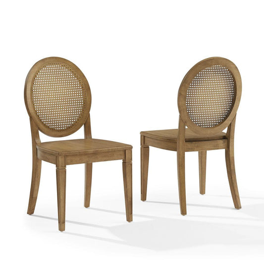 Crosley Furniture - Katia 2-Piece Cane-Back Dining Chair Set - 2 Cane-Back Chairs - CF503219-DW view 1