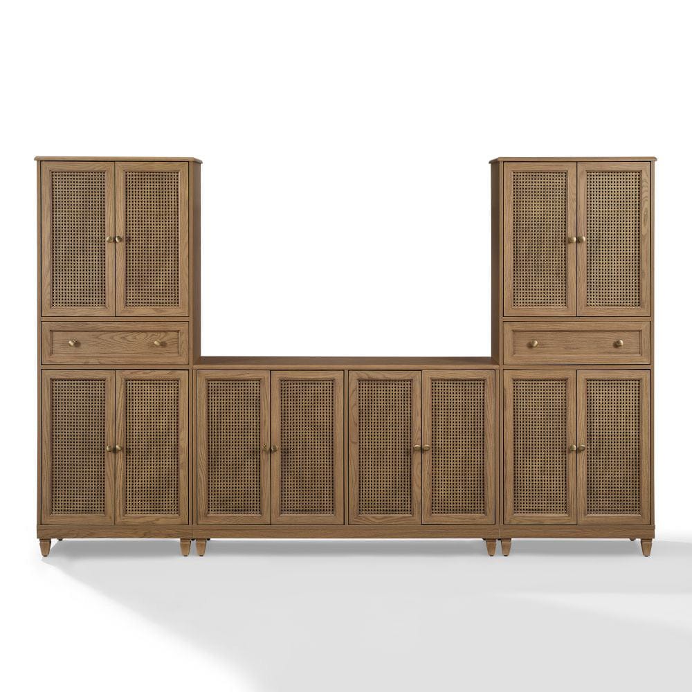 Crosley Furniture - Katia 3-Piece Sideboard And Pantry Set - Sideboard & 2 Pantries - KF33079DW view 2